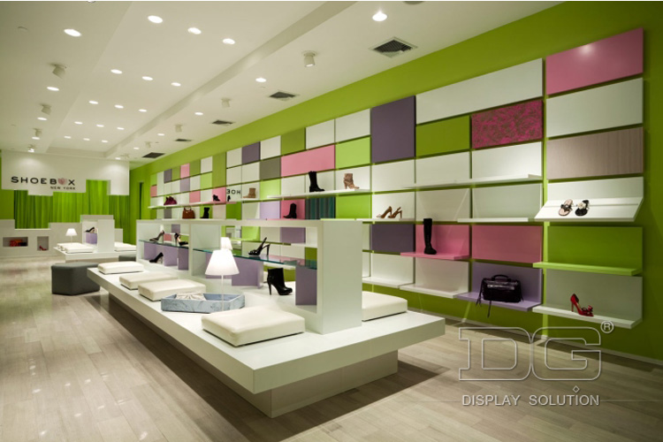 Fashion Ladies Shoe Shop Design