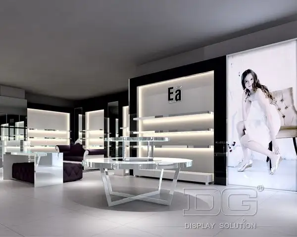 Custom glass showcase for shoes best supplier Manufacturer | DG Display Showcase 2