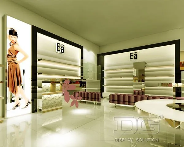 FT06 Luxury Wooden Display Shoe Store Fixtures 1