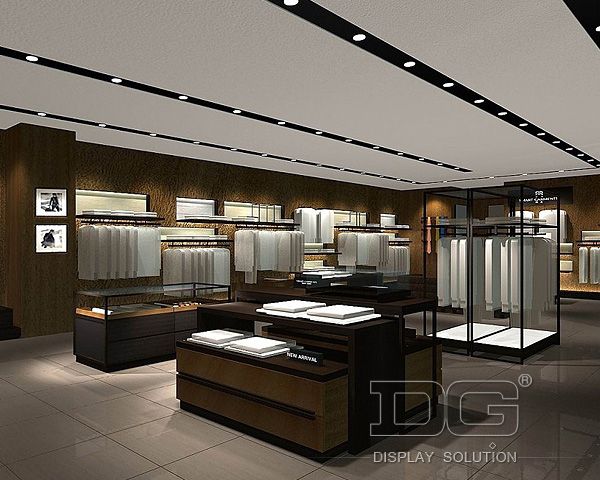 professional clothing display case design solution | DG Display Showcase 3
