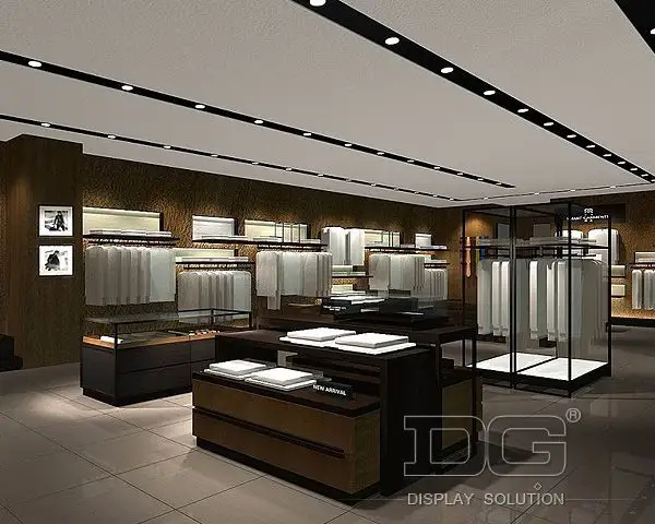 professional clothing display case design solution | DG Display Showcase 2