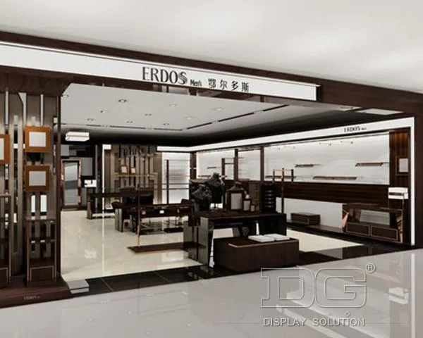 GR21 Σύγχρονος Σχεδιασμός Προθήκης Ρούχων Πολυτελών Καταστημάτων 1