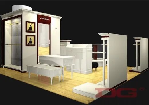 GR108 Custom Made Elegant Clothes Shop Design 1