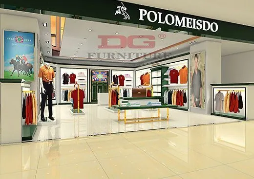 GR123 Fashion Menswear Clothes Store Decoration 1