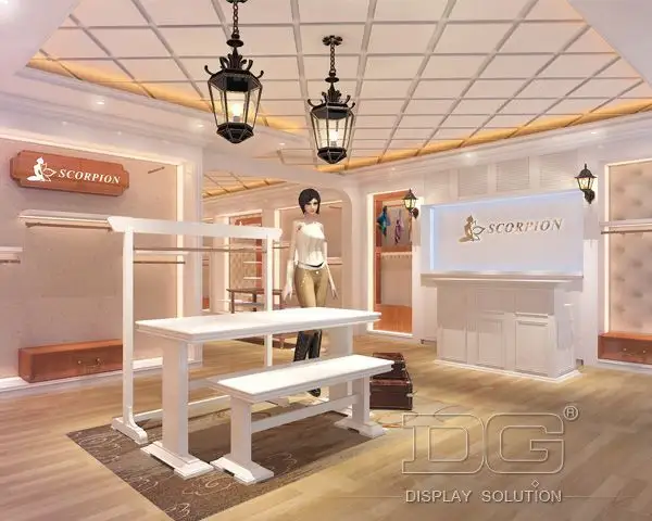DG Display Showcase | high end wholesale Clothing Displays manufacturer 2