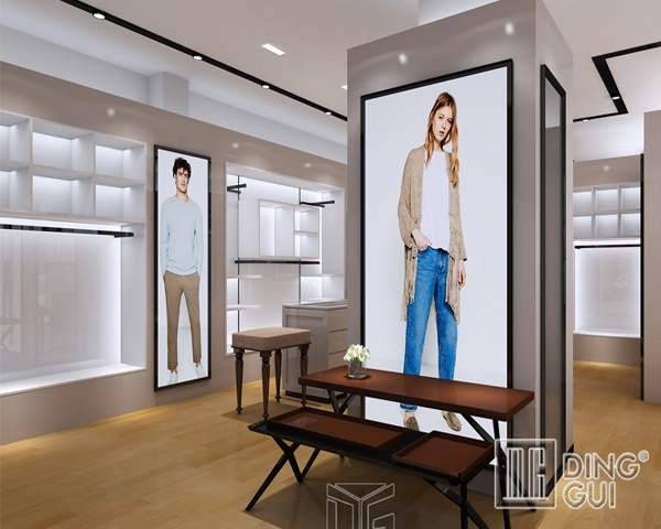 GM169 17 years manufactured clothing showroom interior decoration design 1