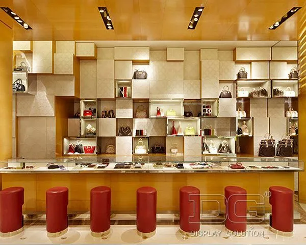 HB13 Ράφι εμφάνισης καταστήματος πολυτελών τσαντών μόδας 1