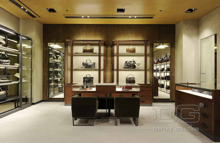 Wood Veneer Handbag Shop Furniture