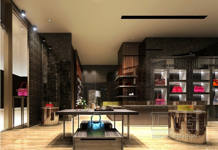  Σχεδιασμός καταστήματος πολυτελών ξύλινων τσαντών κατά παραγγελία