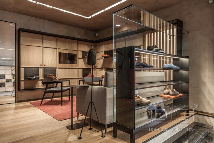 New Design Man Shoe Showroom Furnitre