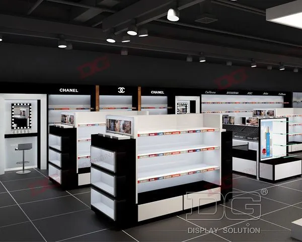 CM86 Fashion New Design Cosmetic Display Cabinet And Showcase 1