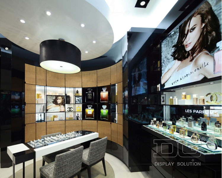 Wholesaler Glass Wooden Furnitures For Cosmetic Display 