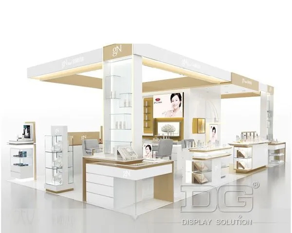 CM36 Luxury HIgh End Cosmetic Kiosk Design 1