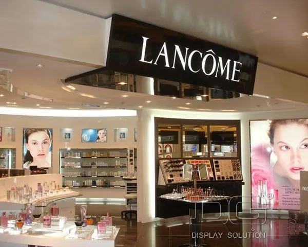 CM79 White Luxury Cosmetics Retail Displays 1
