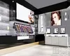 Modern Glass Cosmetic Display Counter for Retail Stores 2