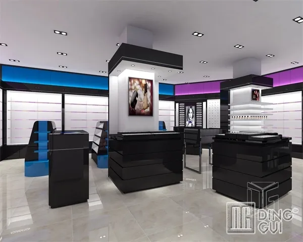 Professional Cosmetic Display Cabinet - Customized and Modern 3