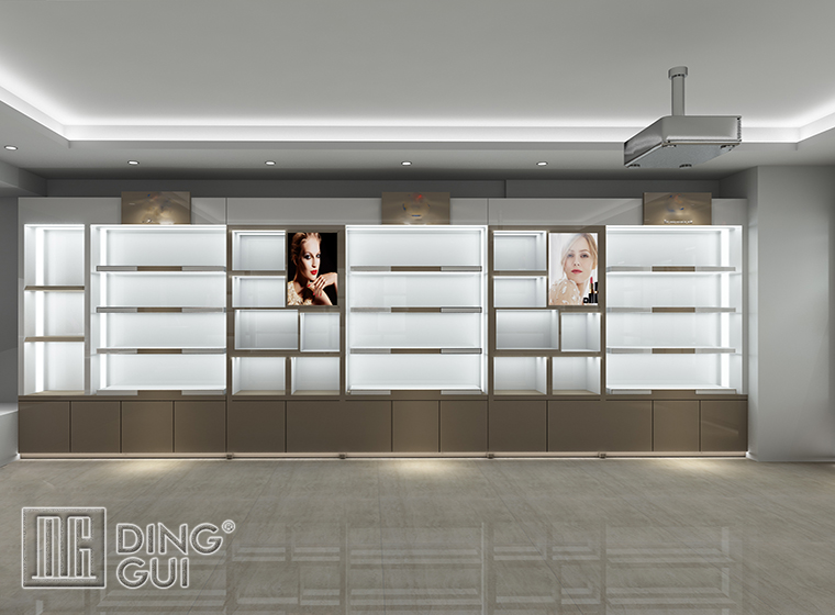 CM96 Professional manufactured modern design cosmetic display showcase 6