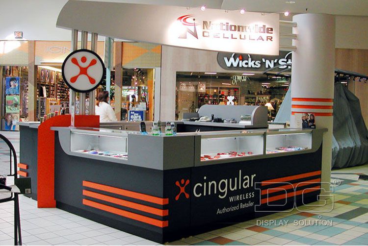 EL45 Fashion Shopping Mall Cell Phone Kiosk 4
