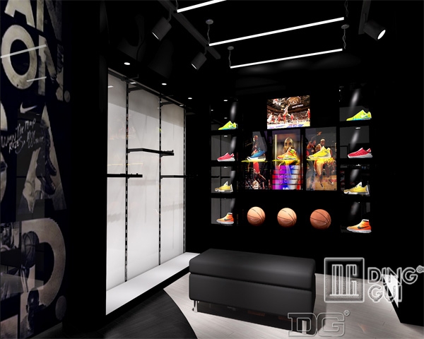Custom Shoe Store Showcase company best supplier Manufacturer | DG Display Showcase 4