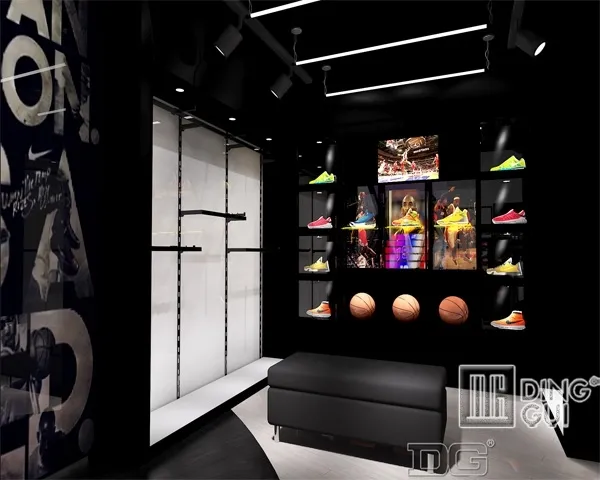 Custom Shoe Store Showcase company best supplier Manufacturer | DG Display Showcase 3