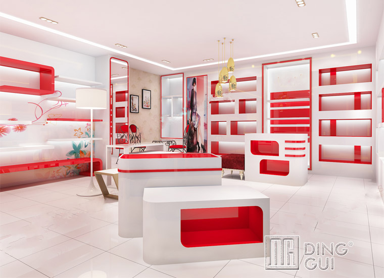 FT76 Professional brand hot selling shoes display stand design 6