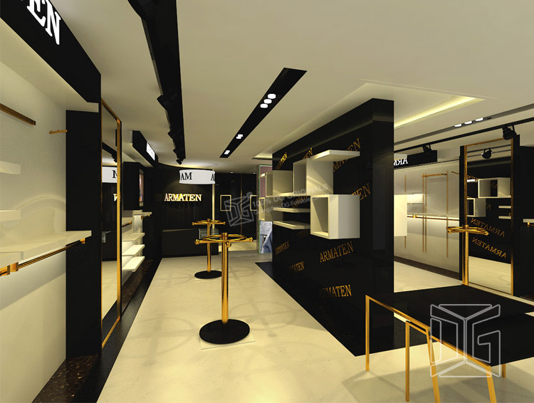 Wooden Kids Garment Store Furniture