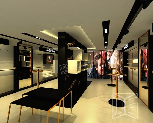 KG25 Luxury Wooden Kids Garment Store Furniture​ 1