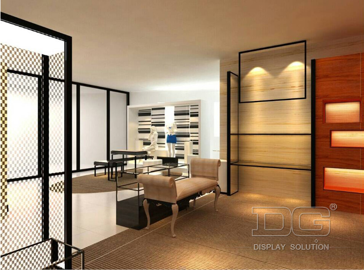 Metal Handbag Store Furniture