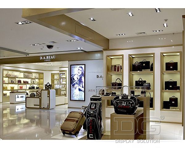 Custom display case for handbags overseas market Manufacturer | DG Display Showcase 5