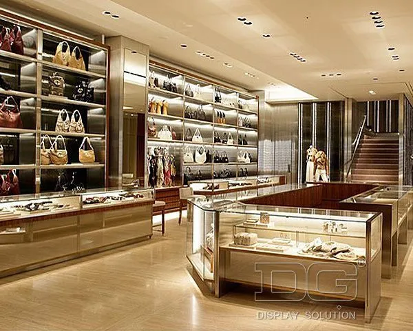 HB03 Nature Wooden Handbag Display Racks 1