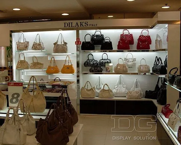 HB21 Έπιπλα επίδειξης καταστήματος τσαντών μόδας 1