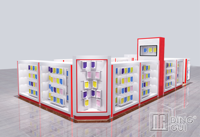 EL72 New design cell phone accessories retail kiosk for sale 6
