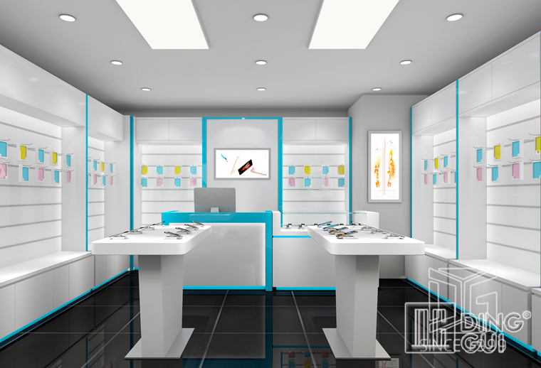 EL73 Stylish commercial mobile phone shop counter design 5