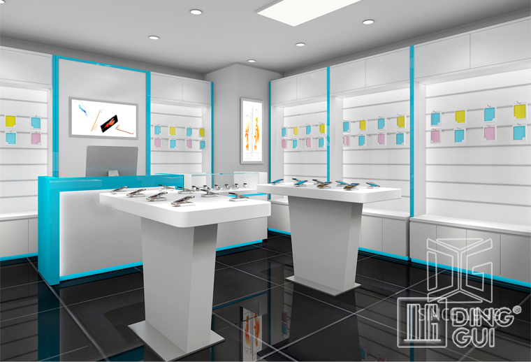 EL73 Stylish commercial mobile phone shop counter design 6
