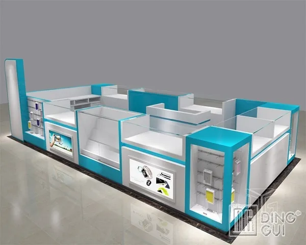 custom Electronics Showcase company personalized | DG Display Showcase 3