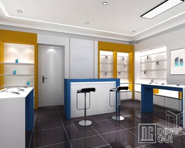 EL77 Factory direct sale design decor shop mobile cash counter 1