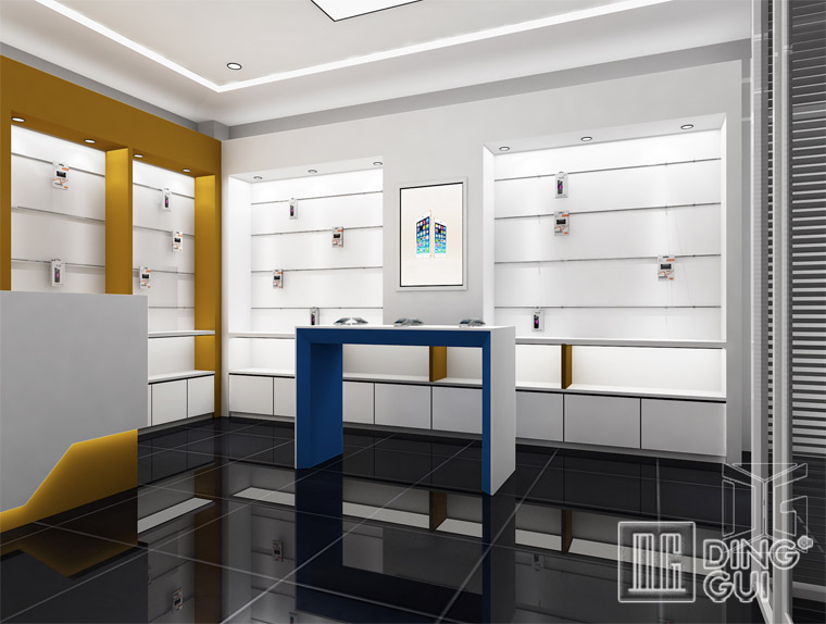 EL77 Factory direct sale design decor shop mobile cash counter 5