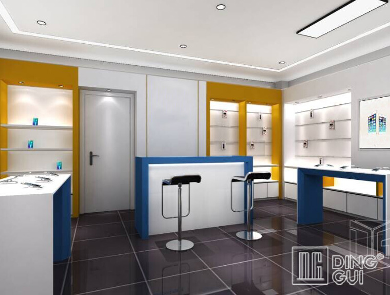 EL77 Factory direct sale design decor shop mobile cash counter 6