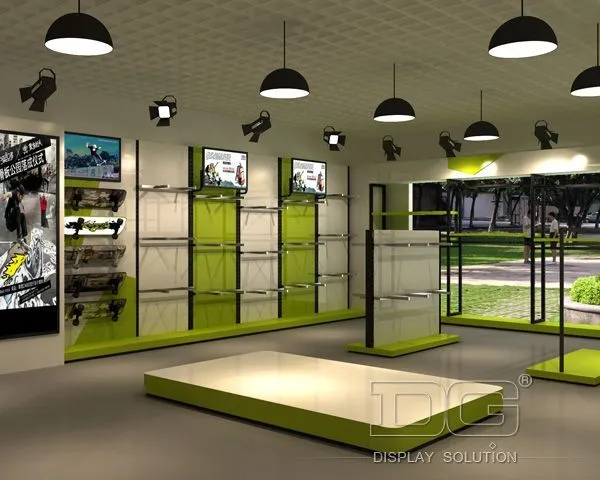 GR163 Fashion Boutique Clothes Rack Shop Fittings 1