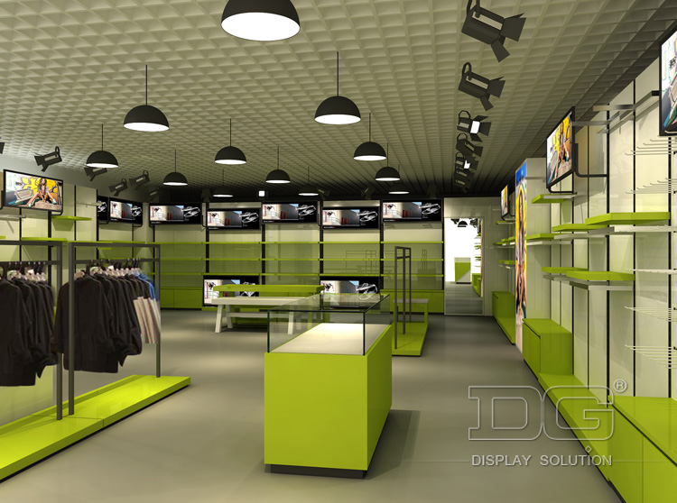 Clothes Rack Shop Fittings