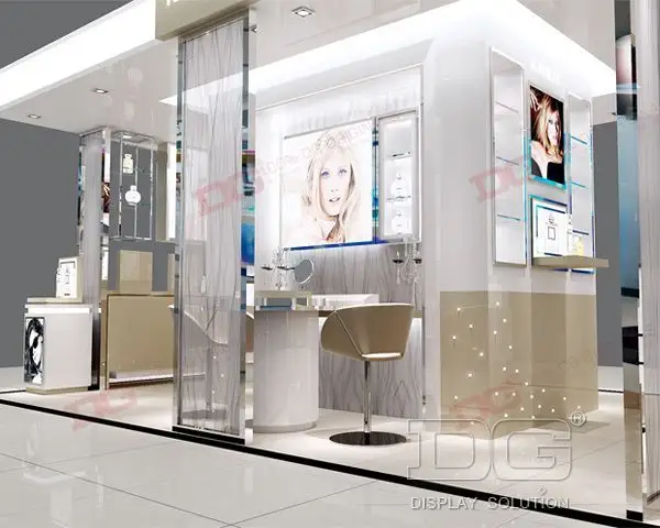 latest cosmetic display manufacturers factory | DG Display Showcase 3