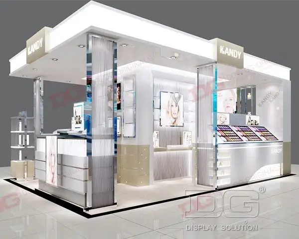 latest cosmetic display manufacturers factory | DG Display Showcase 2
