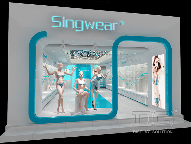 UG21 Fashion Sexy Women Lingerie Shop Design 7