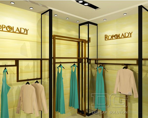Custom clothing showcase for clothes Manufacturer | DG Display Showcase 5