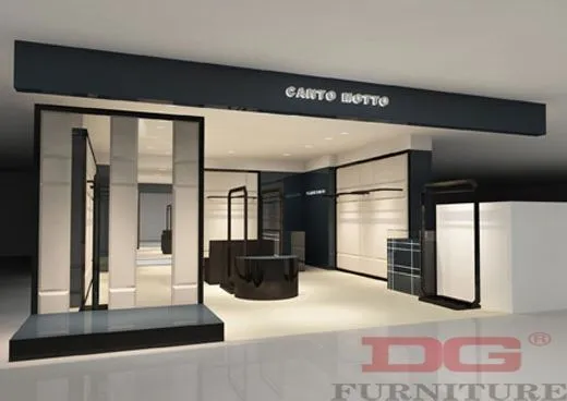 GR104 Fashion Clothes Display Kiosk 1