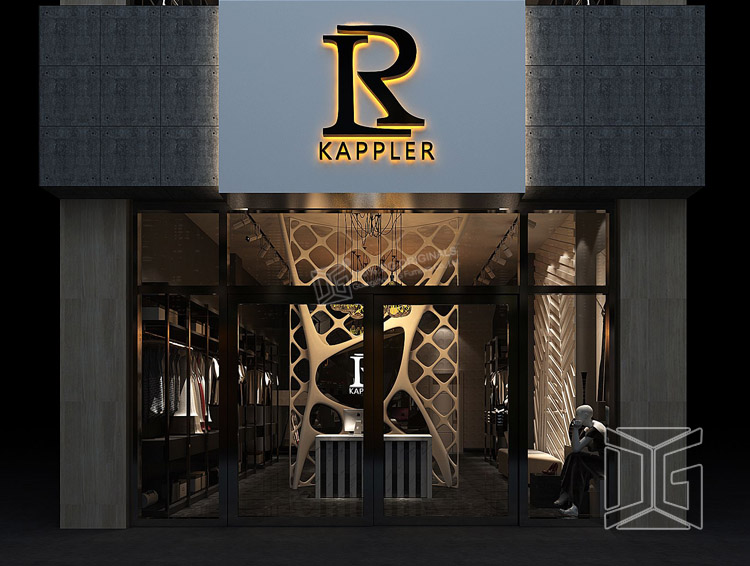 Lady Wooden Clothing Shop Furniture