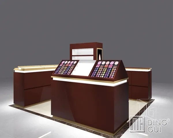 latest makeup showcase manufacturer | DG Display Showcase 2