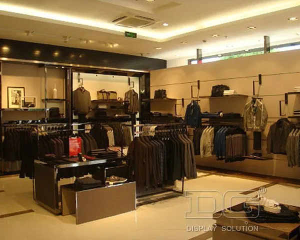 GR29 Fashion Boutique Wooden Clothing Display Systems 1