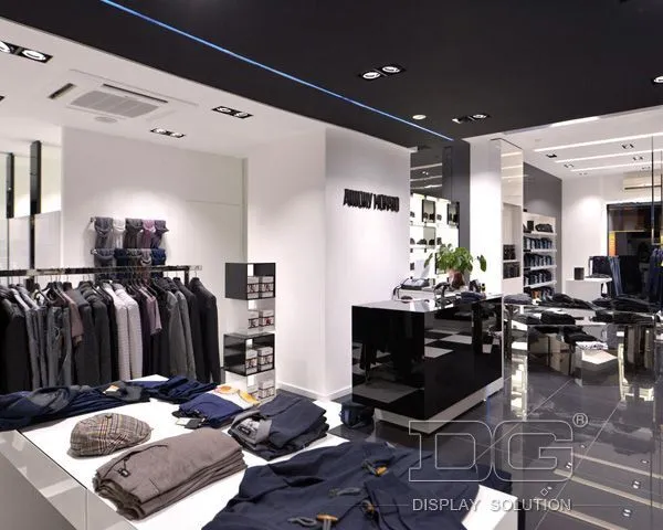 GR59 Φθηνές βάσεις και ράφια προβολής ρούχων 1