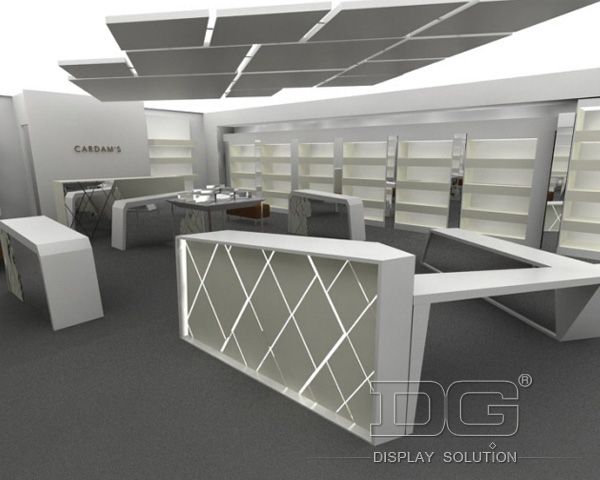 DG Master | professional glass showcase for shoes modern design  7